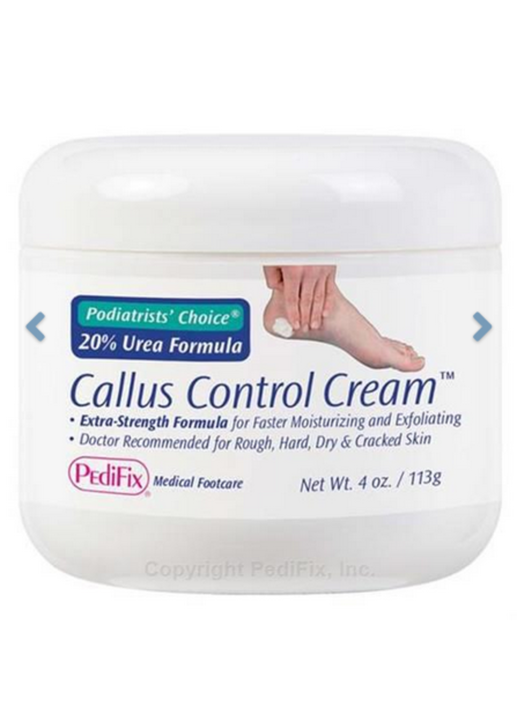 Pedifix P3310 Callus Control Cream 40z