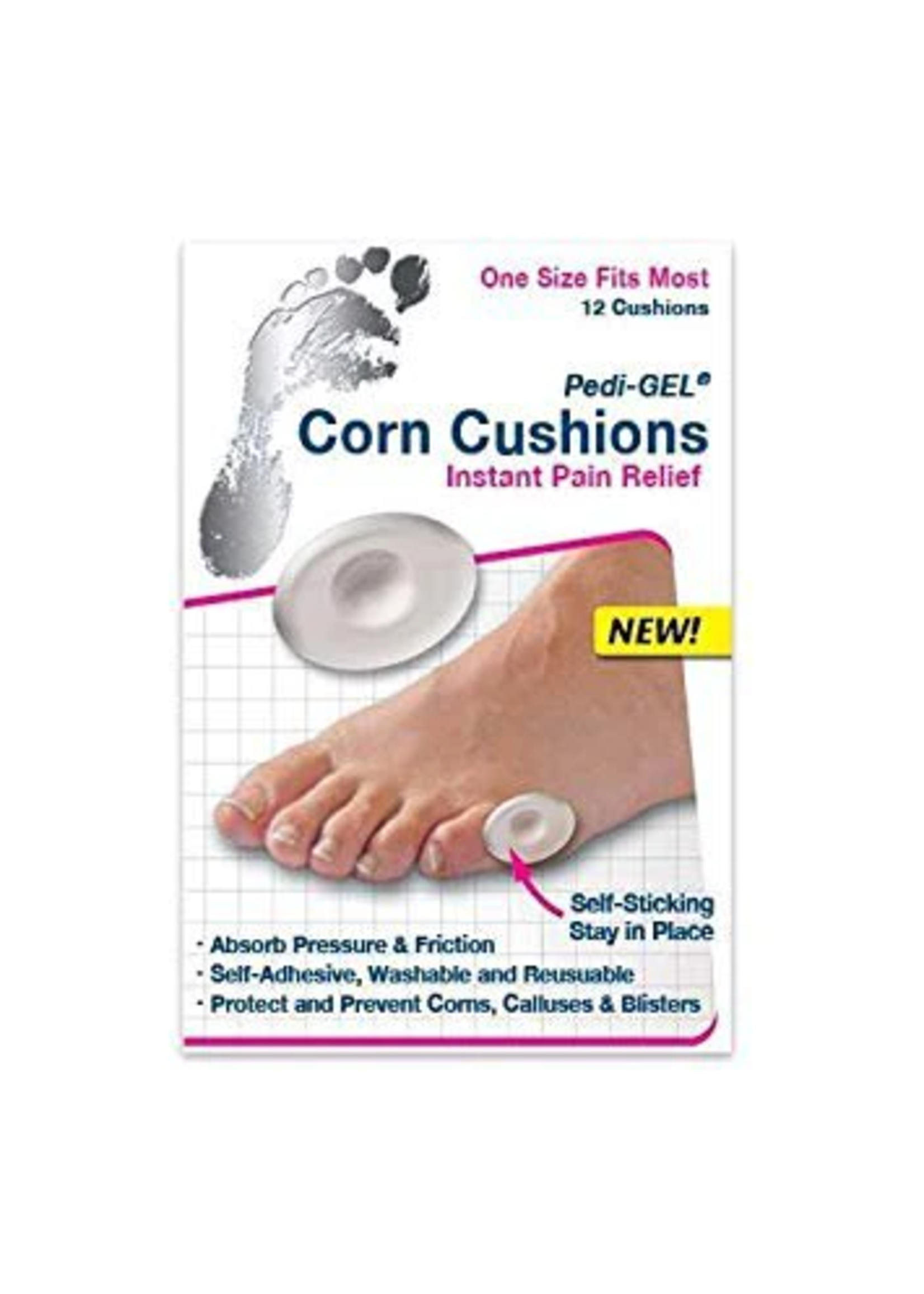 Pedifix P8206 Pedi Gel Corn Cushions