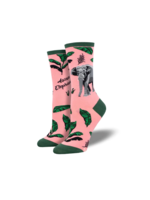 Socksmith Graphic Cotton Crew Wnc3183 Asian Elephant