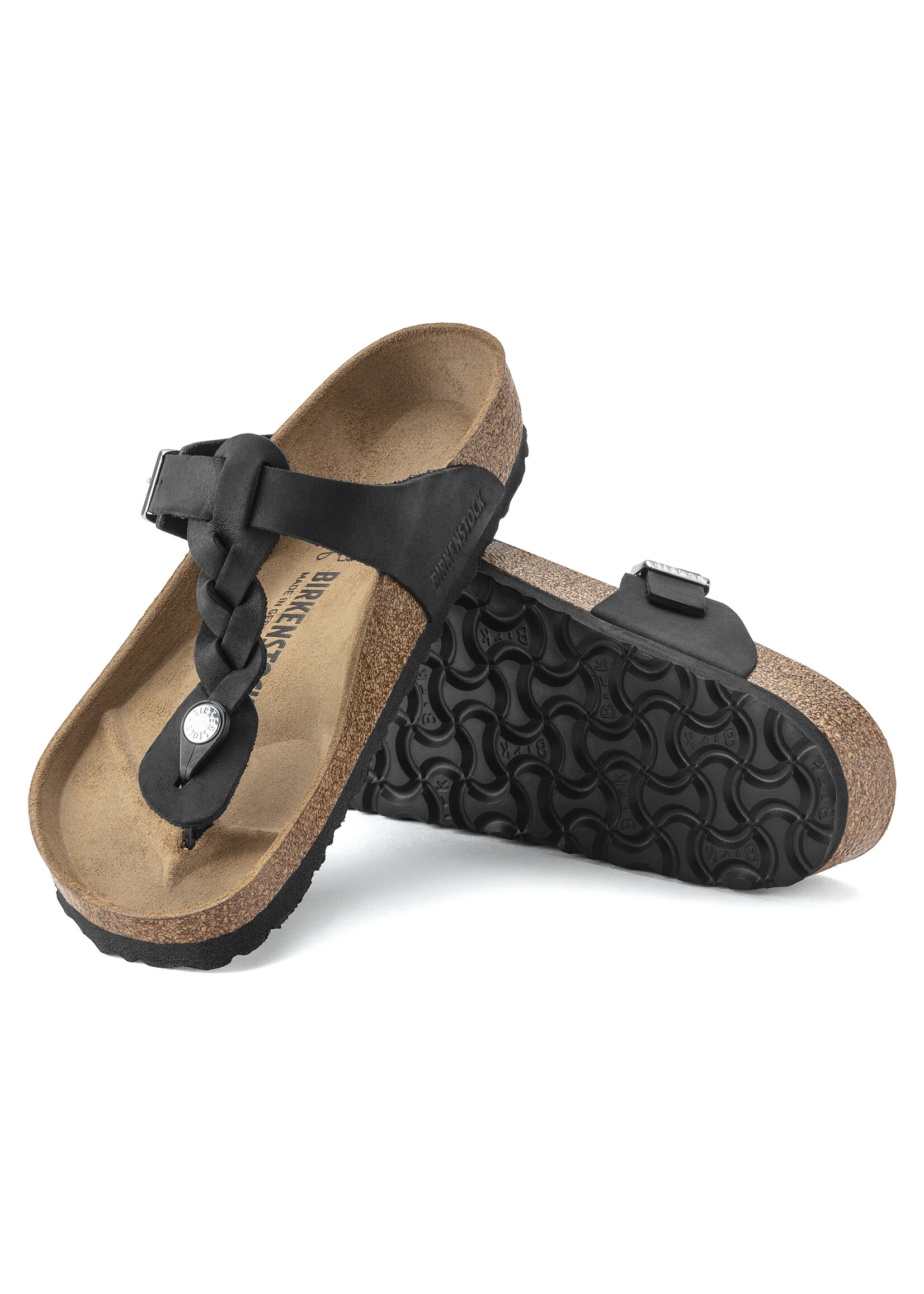 Birkenstock Gizeh Braided Oiled Leather