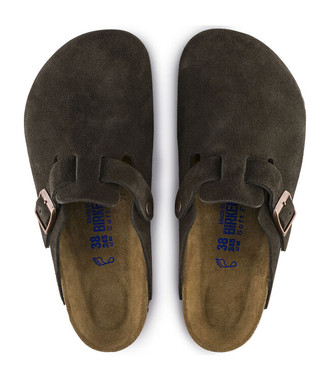 Birkenstock Boston Soft Footbed Suede