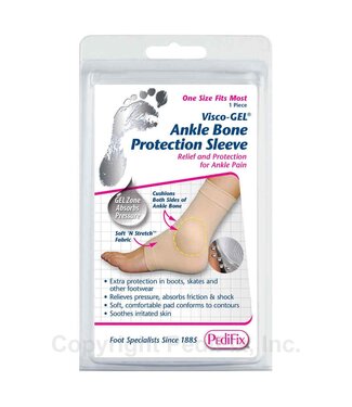 Pedifix P1405 Visco Gel Ankle Bone Protection Sleeve
