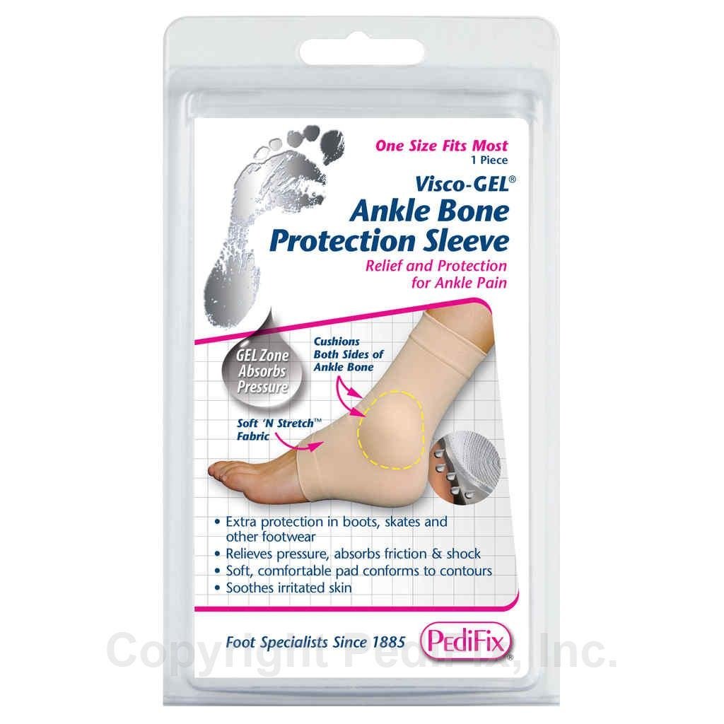 Pedifix P1405 Visco Gel Ankle Bone Protection Sleeve Lucha's Comfort
