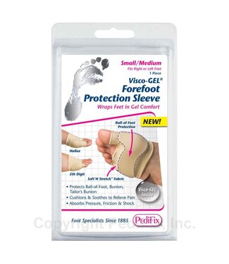 Pedifix P1455 Visco Gel ForeFoot Protection Sleeve