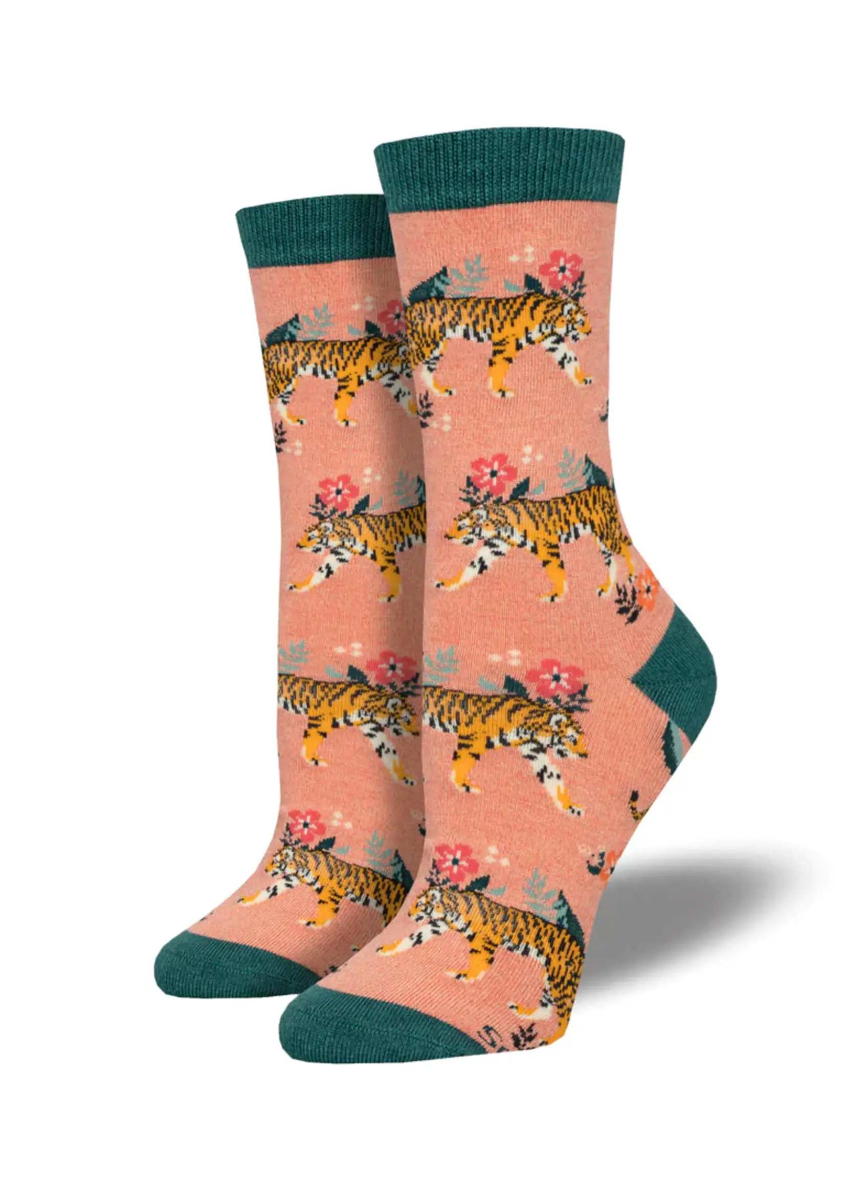 Socksmith WBN2866 Tiger Floral