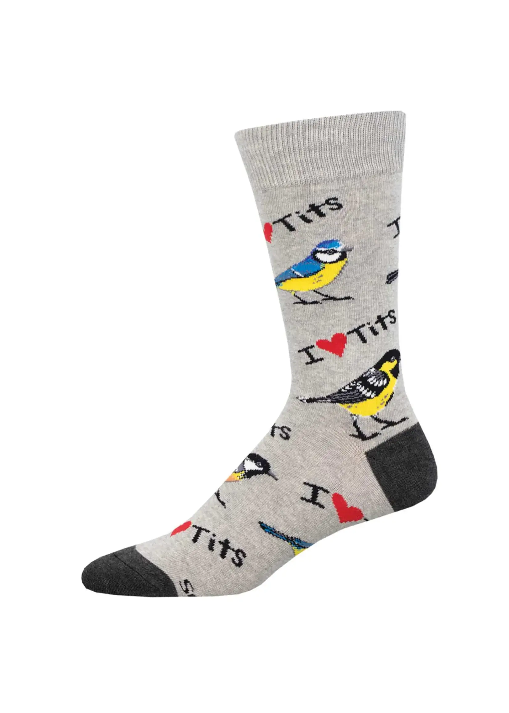 Socksmith MNC2932 I Heart Tits