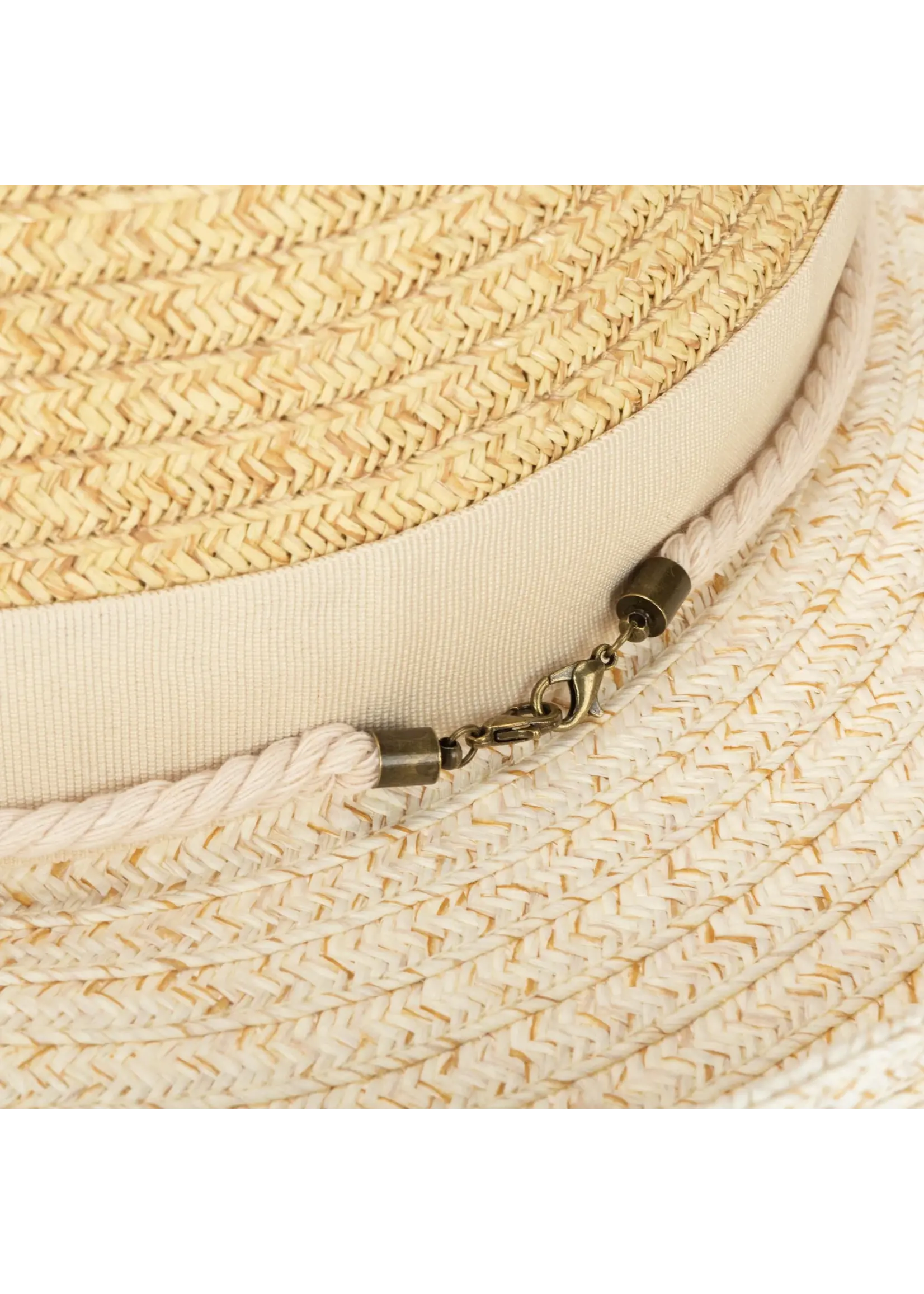 San Diego Hat Ultrabraid Two Tone Rolled Brim Fedora UBF1202