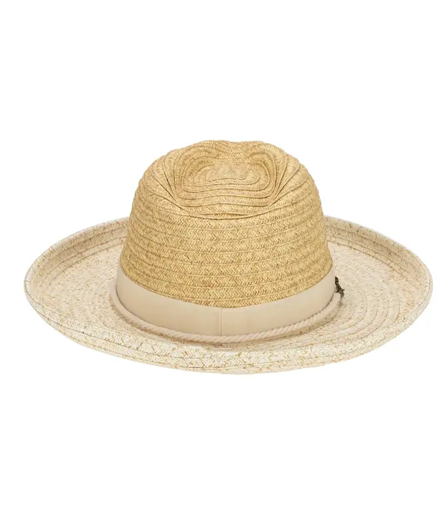 San Diego Hat Ultrabraid Two Tone Rolled Brim Fedora UBF1202