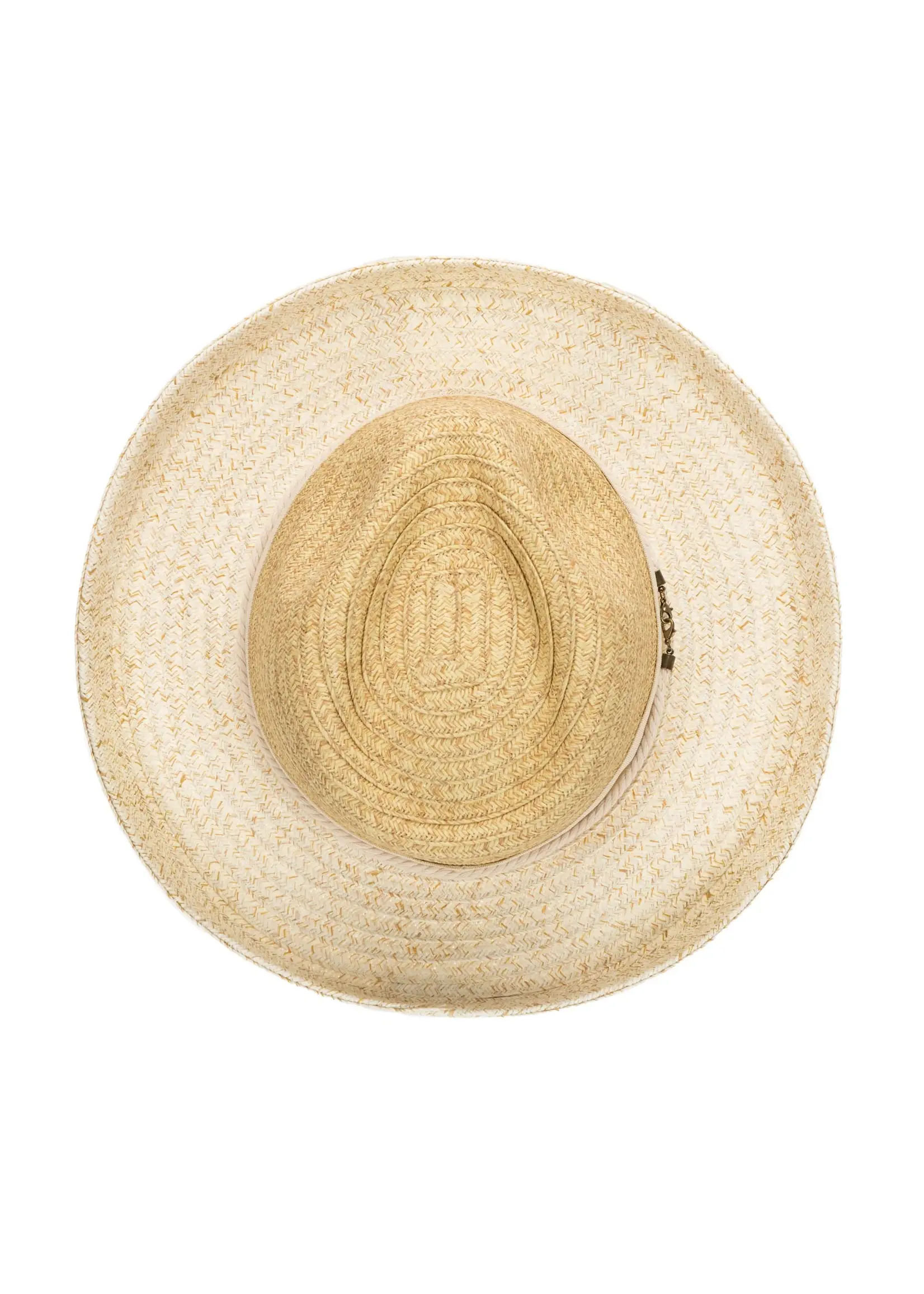 San Diego Hat Ultrabraid Two Tone Rolled Brim Fedora UBF1202