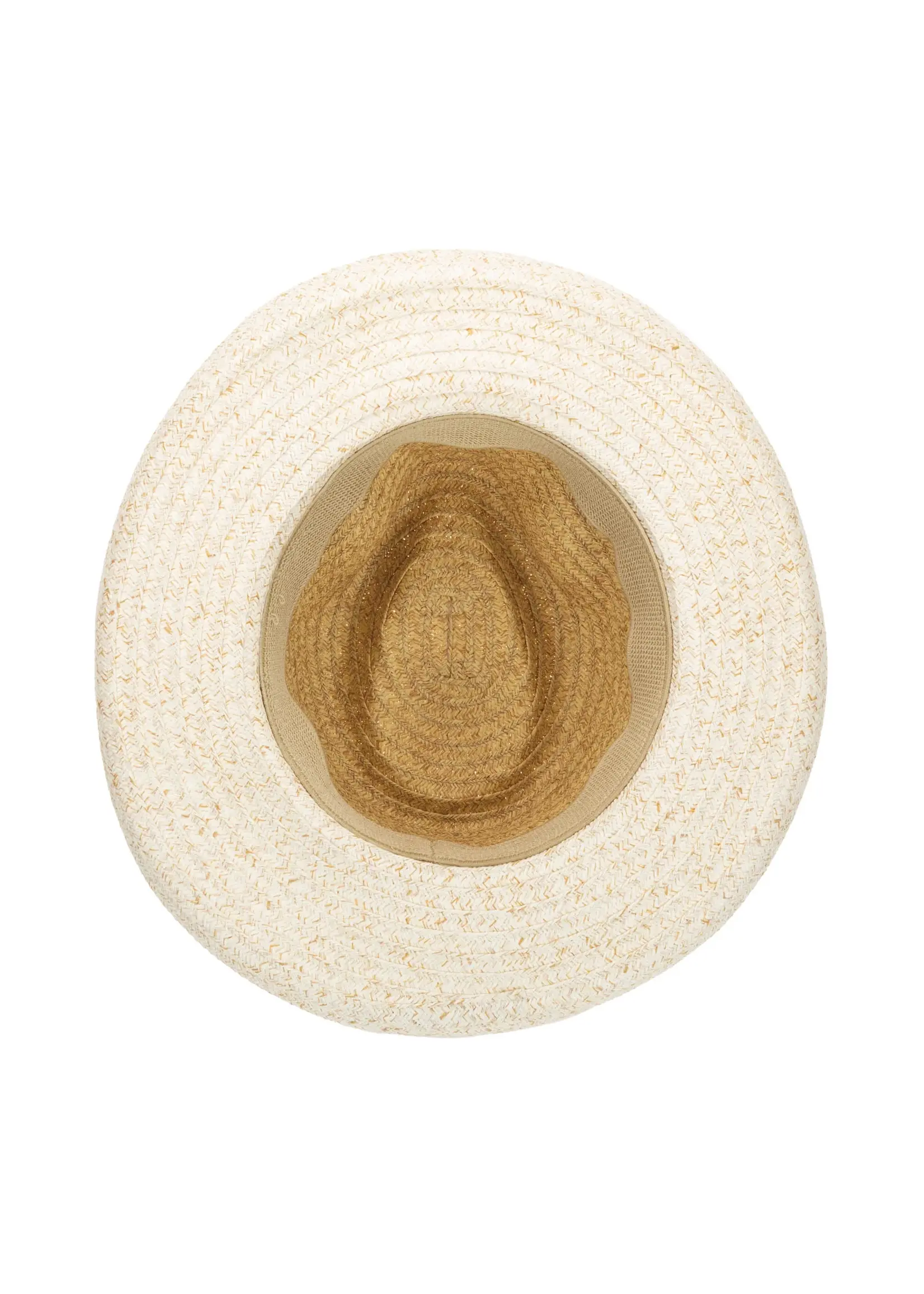 San Diego Hat Ultrabraid Two Tone Rolled Brim Fedora UBF1202