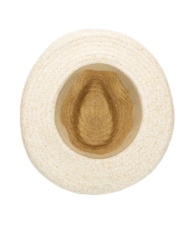 San Diego Hat Ultrabraid Two Tone Rolled Brim Fedora UBF1202