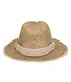 San Diego Hat Short Brim Seagrass Fedora SGF2037