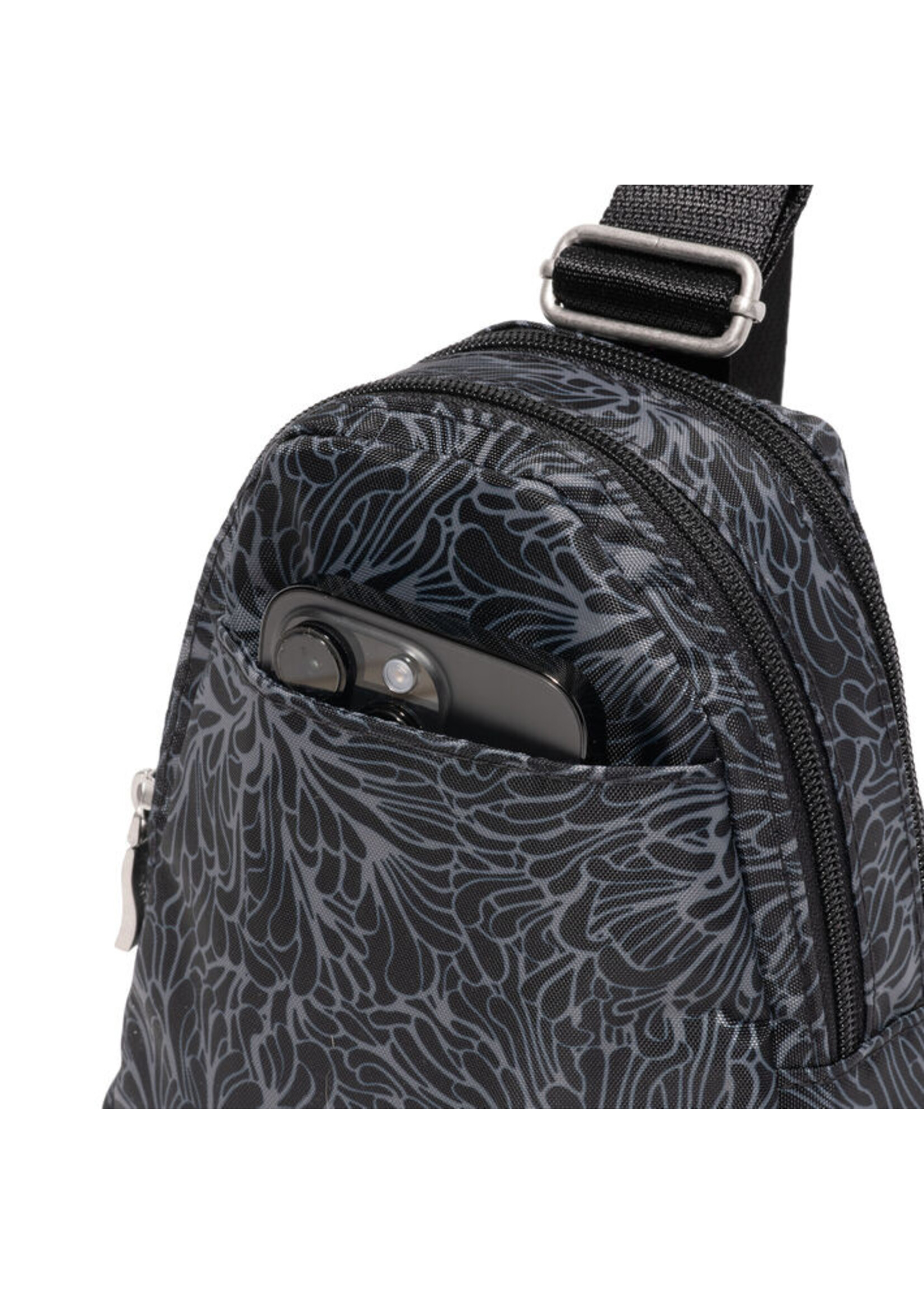 Baggallini Double Zip Mini Sling (ZSL883)