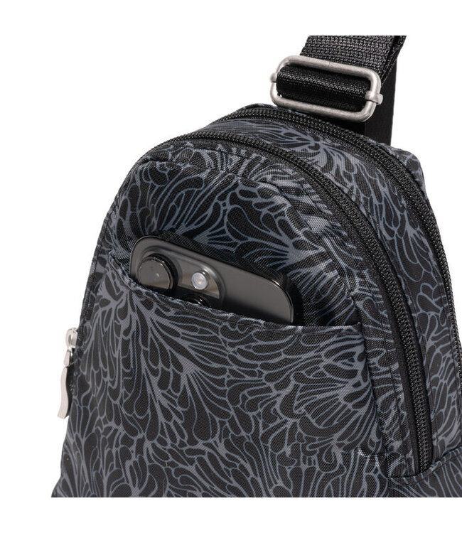 Baggallini Double Zip Mini Sling (ZSL883)