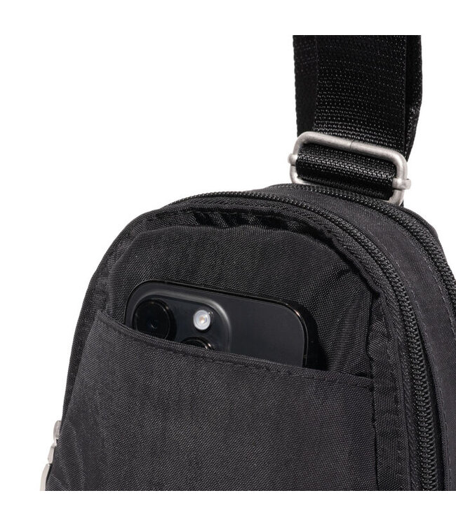 Baggallini Double Zip Mini Sling (ZSL883)