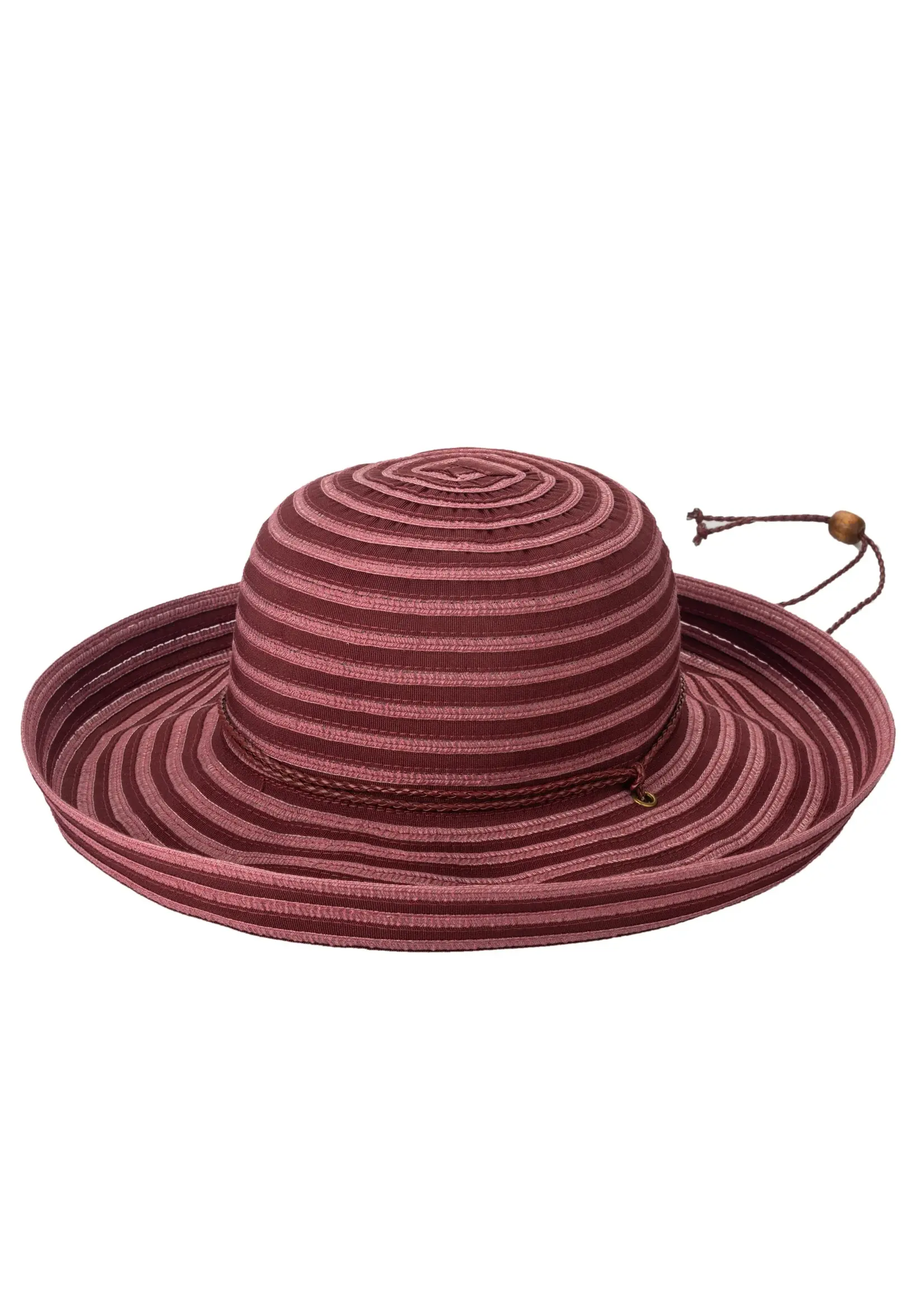 San Diego Hat MXM1036 Womens Polybraid Ribbon Kettle Brim