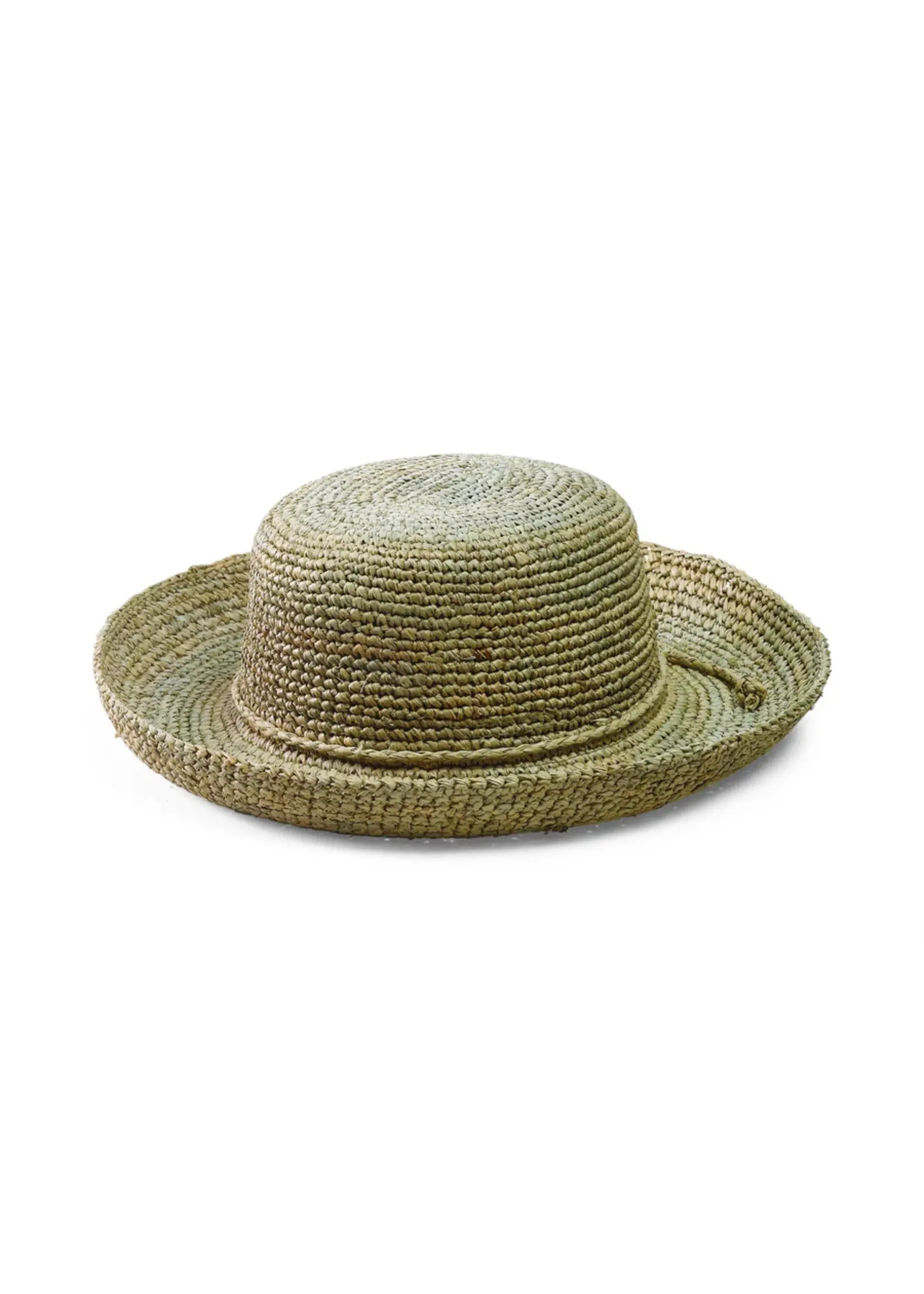 San Diego Hat RHL10 Womens Crotchet Raffia Hat