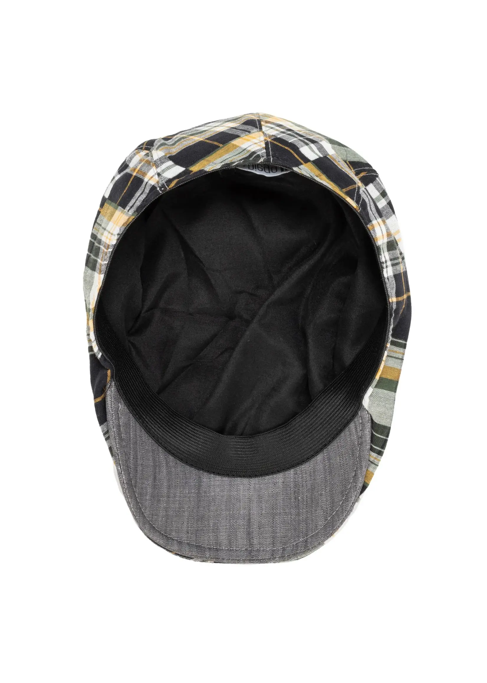 San Diego Hat CTK4416 Kids Cut and Sew Plaid Drivers Hat