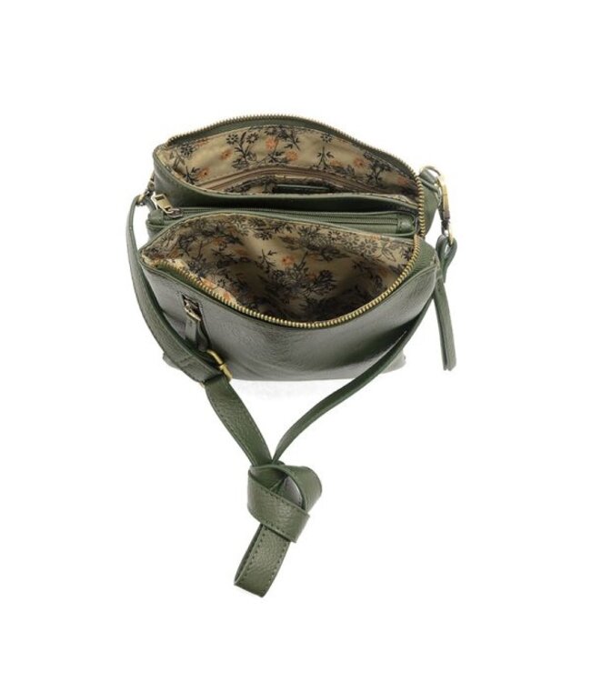 Joy Susan Multi Pocket Compact Crossbody Bag (L8254)