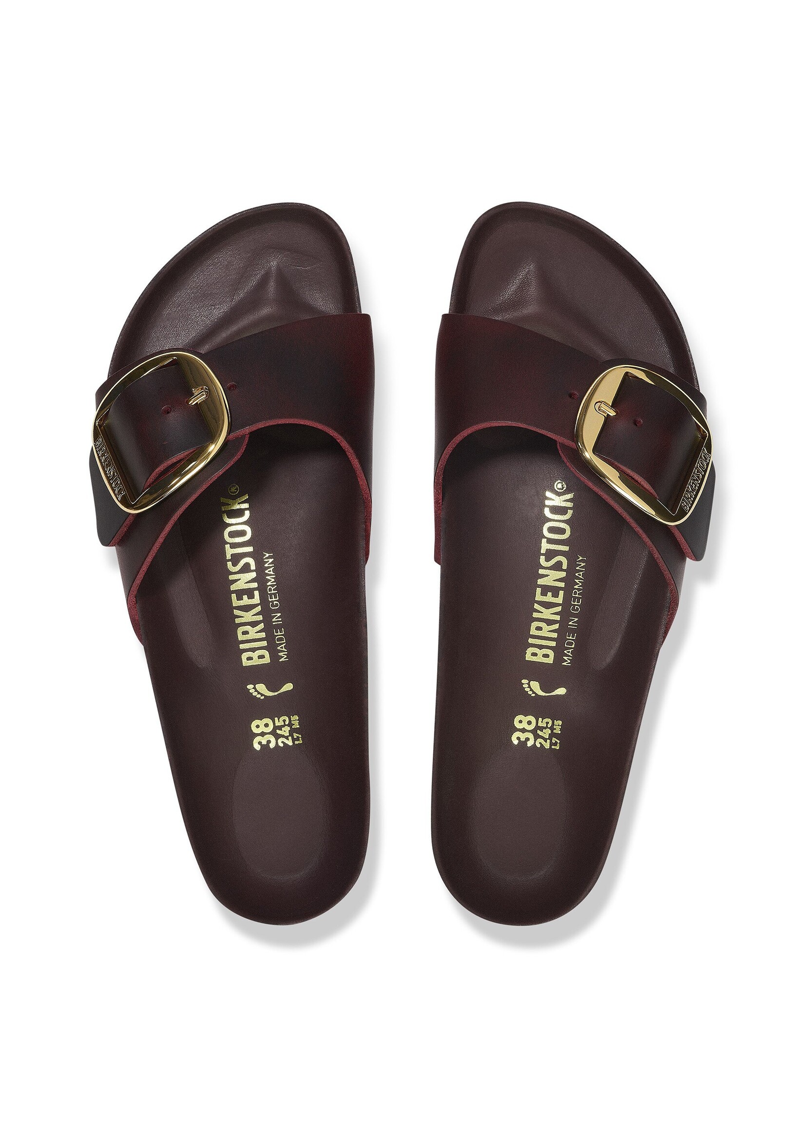 Birkenstock Madrid Big Buckle Oiled Leather