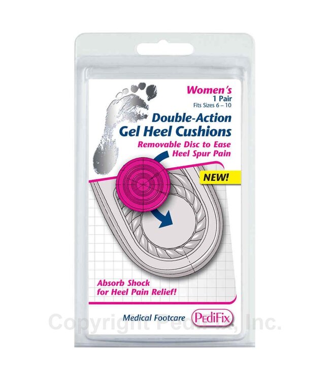 Pedifix Double-Action Gel  Heel Cushions P5040