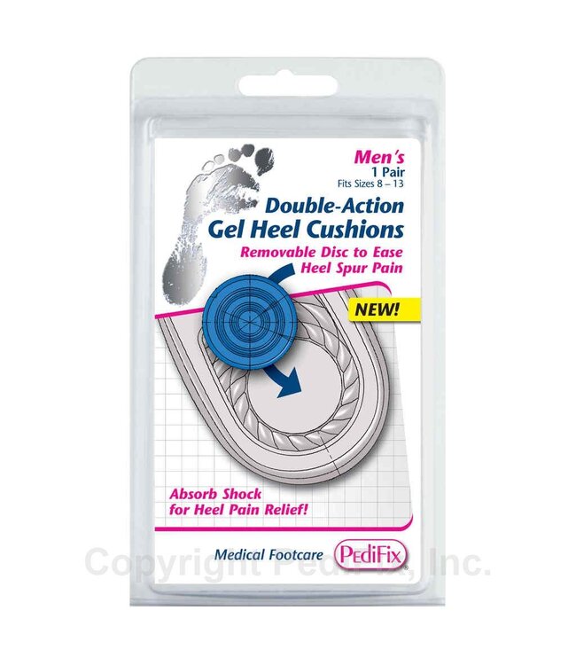Pedifix Double-Action Gel  Heel Cushions P5040