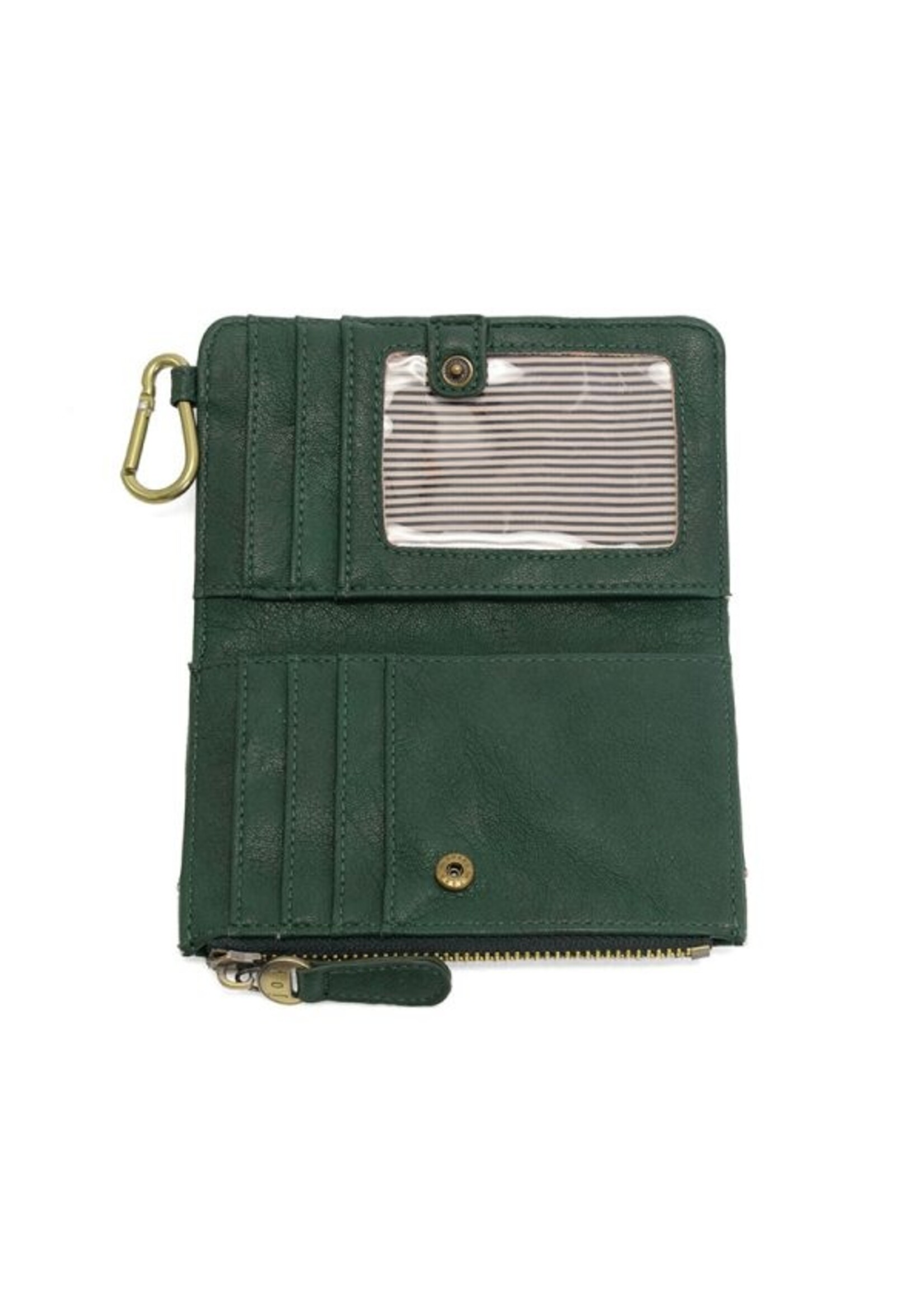 Joy Susan Bobbie Bifold Wallet With Carabiner
