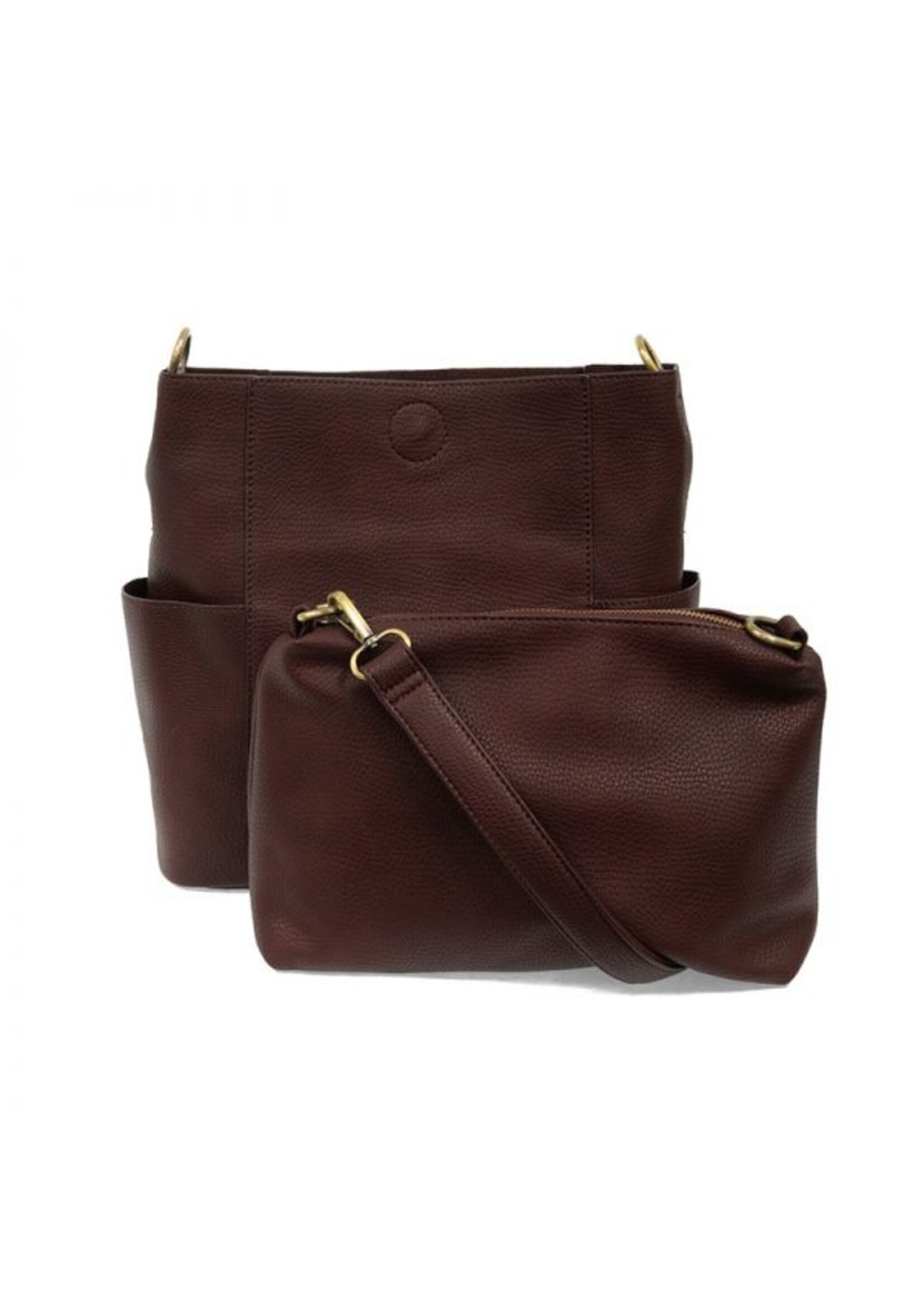 Joy Susan Kayleigh Side Pocket Bucket Bag