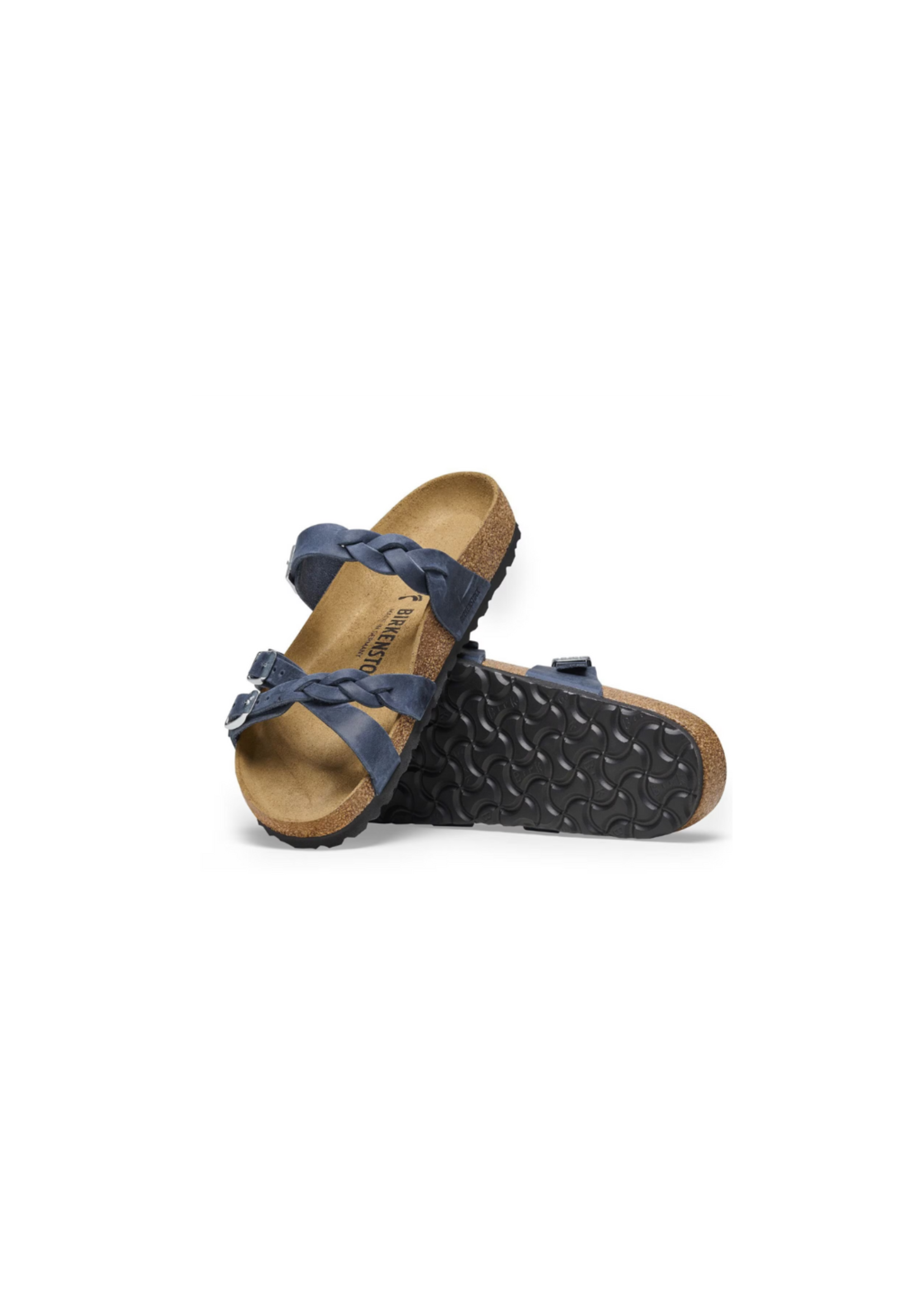 Birkenstock Franca Braided Oiled Leather Classic Footbed