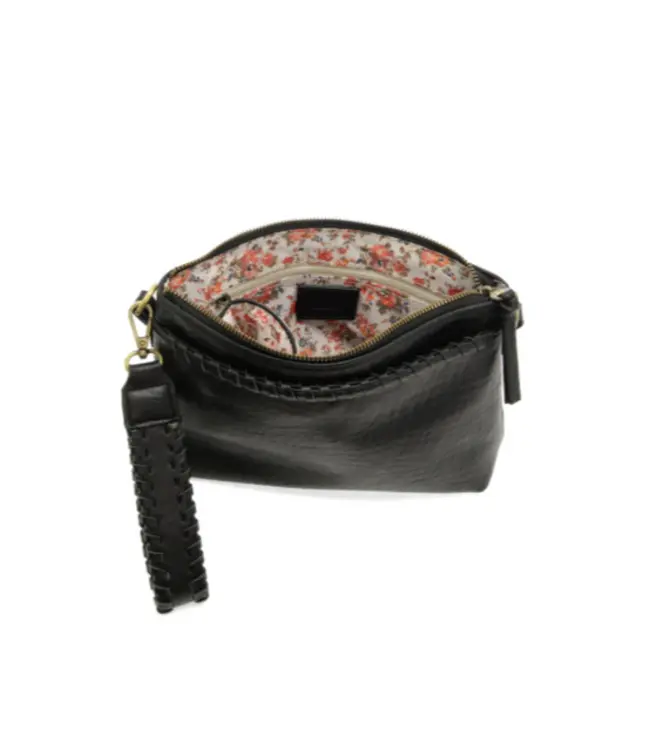 Joy Susan Oakley Whipstitch Wristlet Crossbody