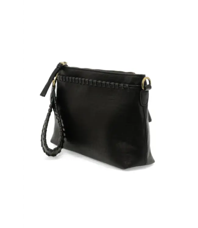 Joy Susan Oakley Whipstitch Wristlet Crossbody