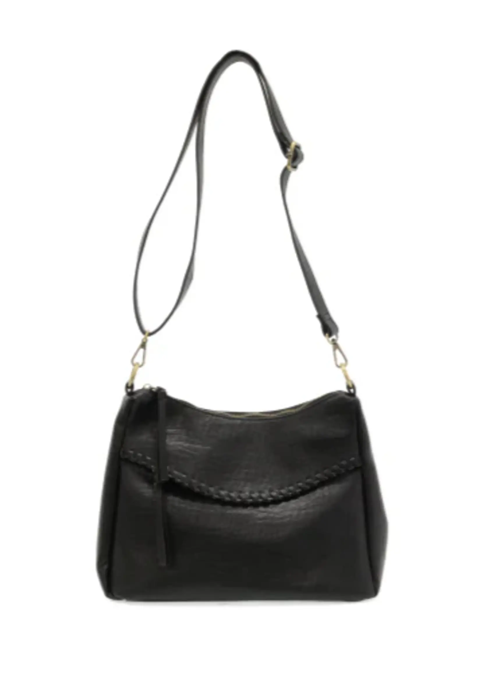 Joy Susan Cassidy Whipstitch Convertible Crossbody/ Hobo Bag L8277