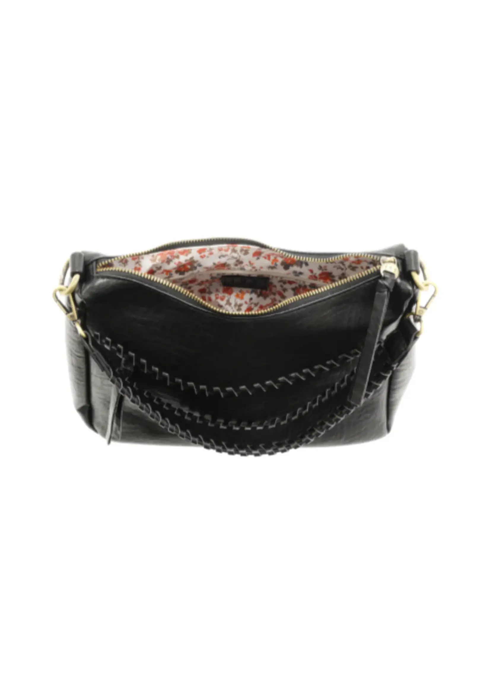 Joy Susan Cassidy Whipstitch Convertible Crossbody/ Hobo Bag L8277