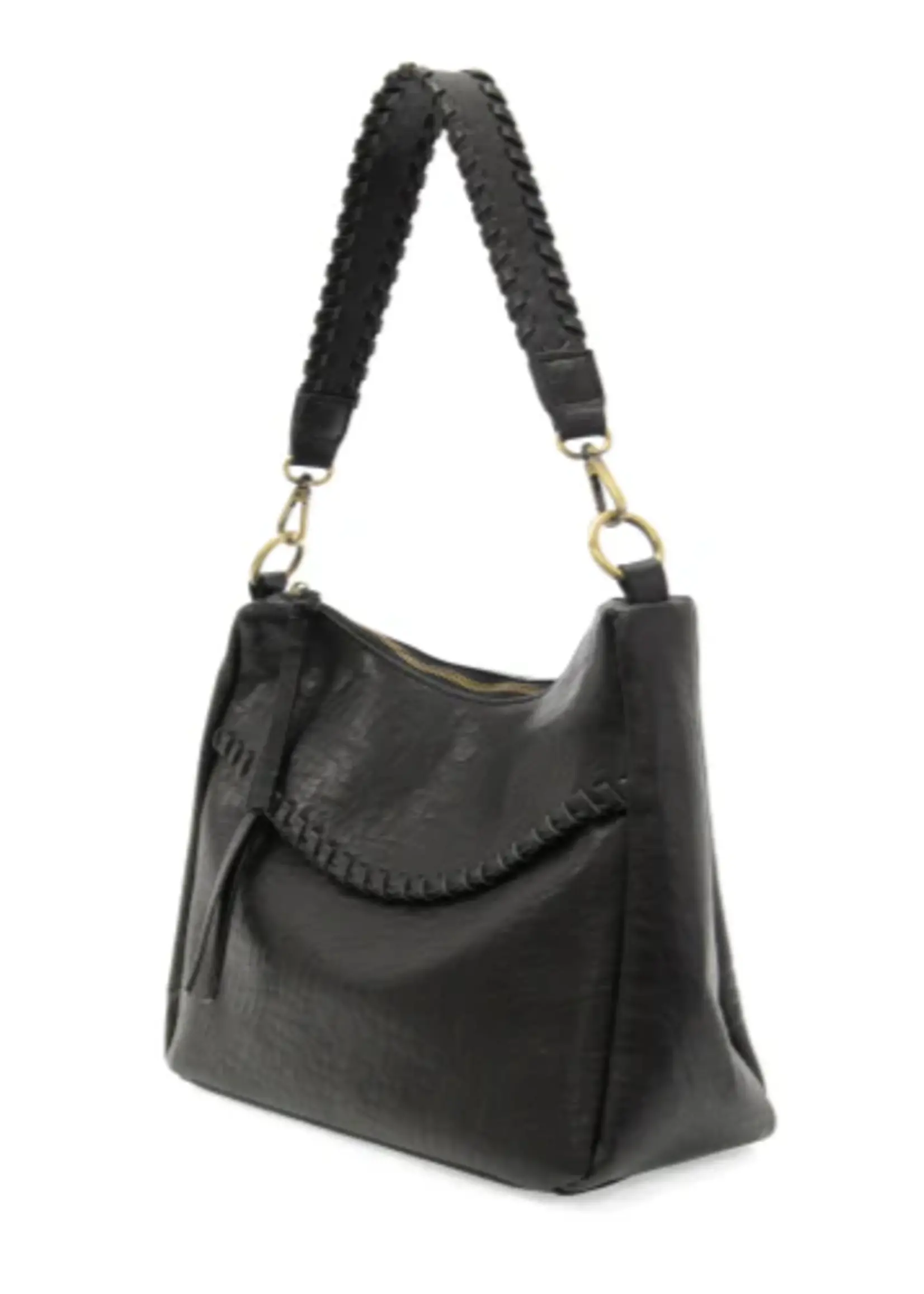 Joy Susan Cassidy Whipstitch Convertible Crossbody/ Hobo Bag L8277