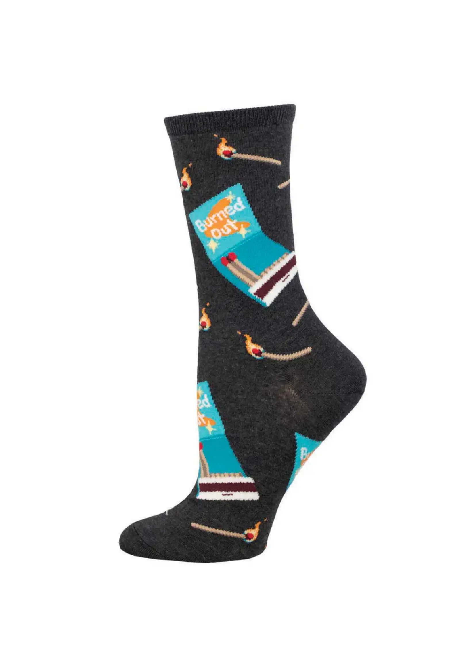 Socksmith Im Burned Out Yo WNC3400