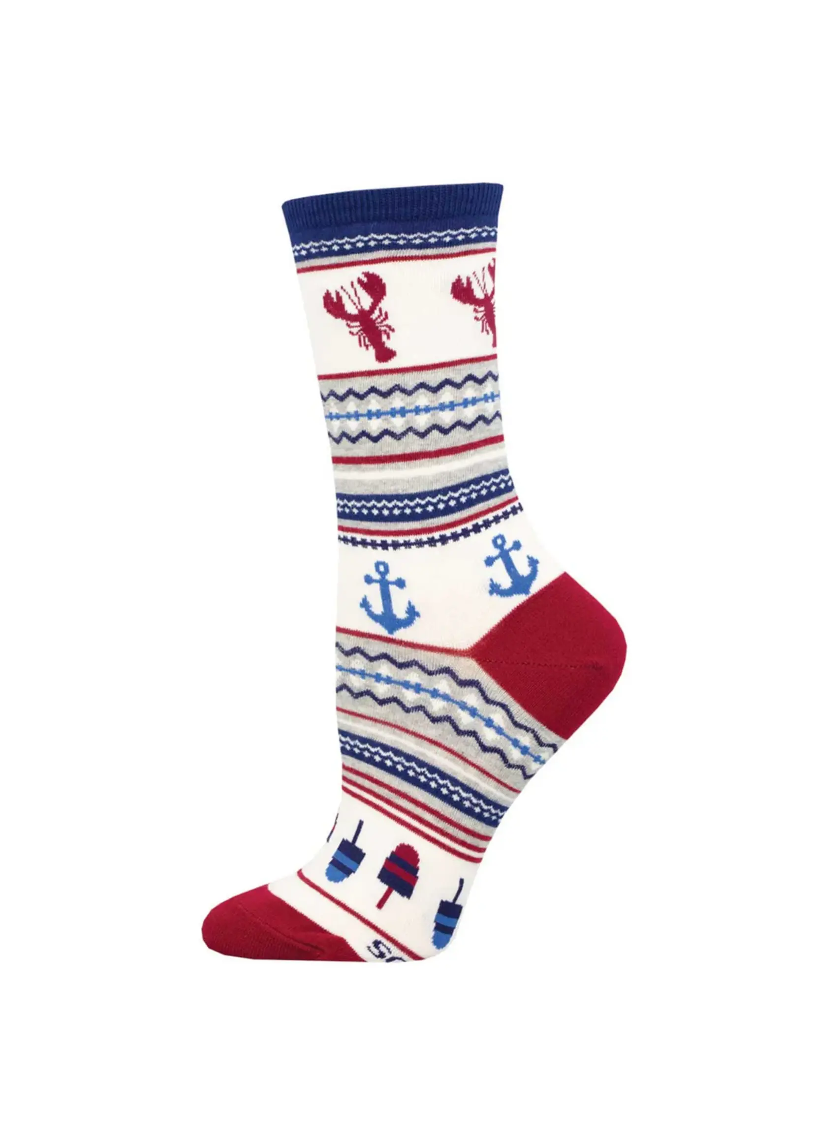 Socksmith Lobster Fair Isle WNC3166