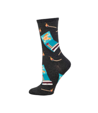 Socksmith Im Burned Out Yo WNC3400