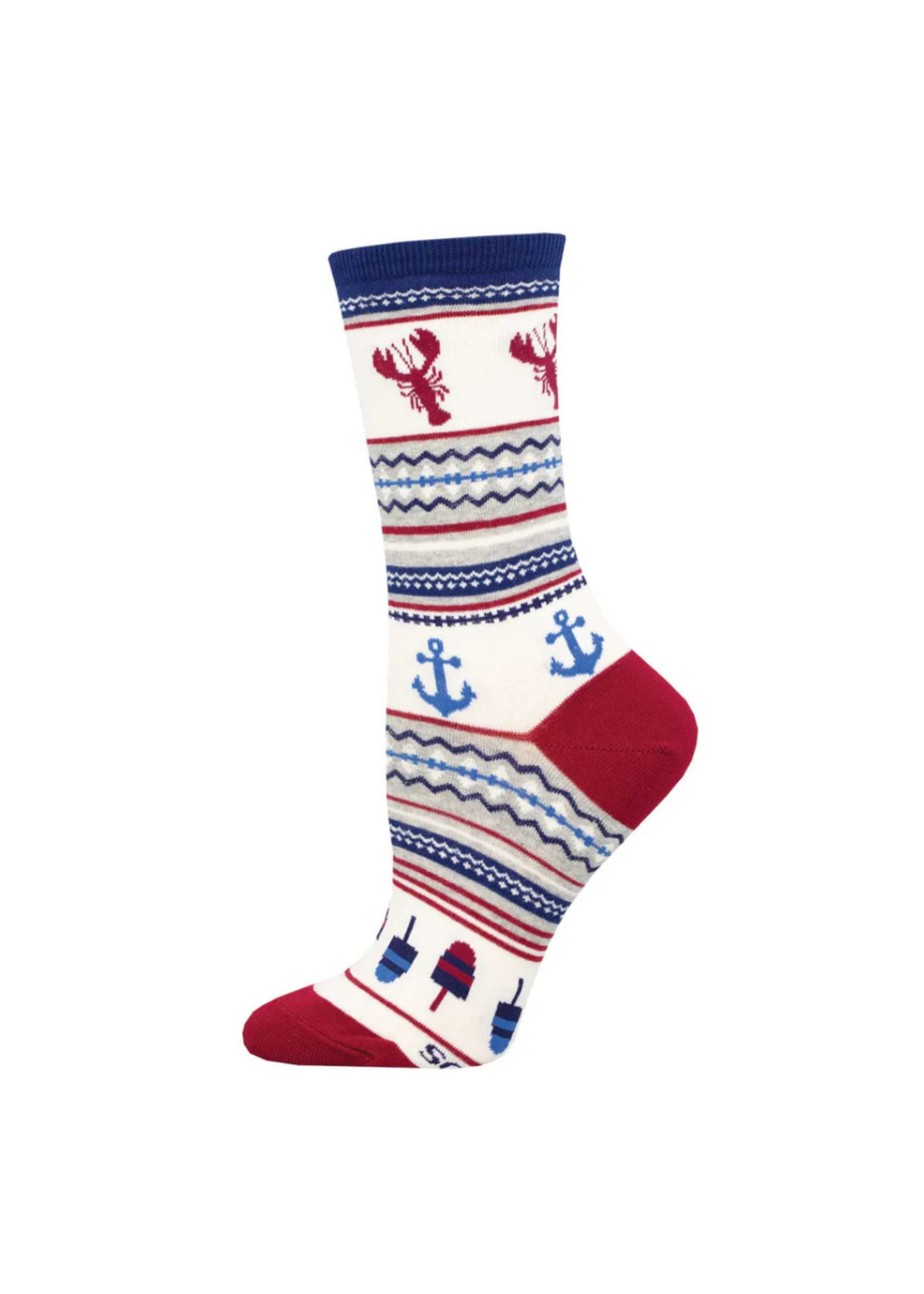 Socksmith Lobster Fair Isle WNC3166
