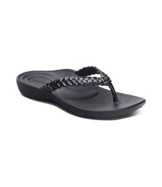 Aetrex Vicky Braided Thong