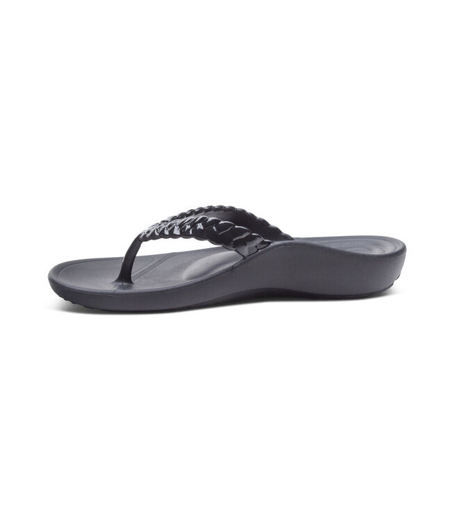 Aetrex Vicky Braided Thong