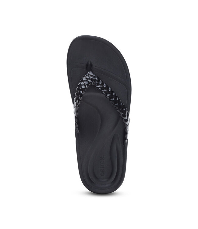 Aetrex Vicky Braided Thong