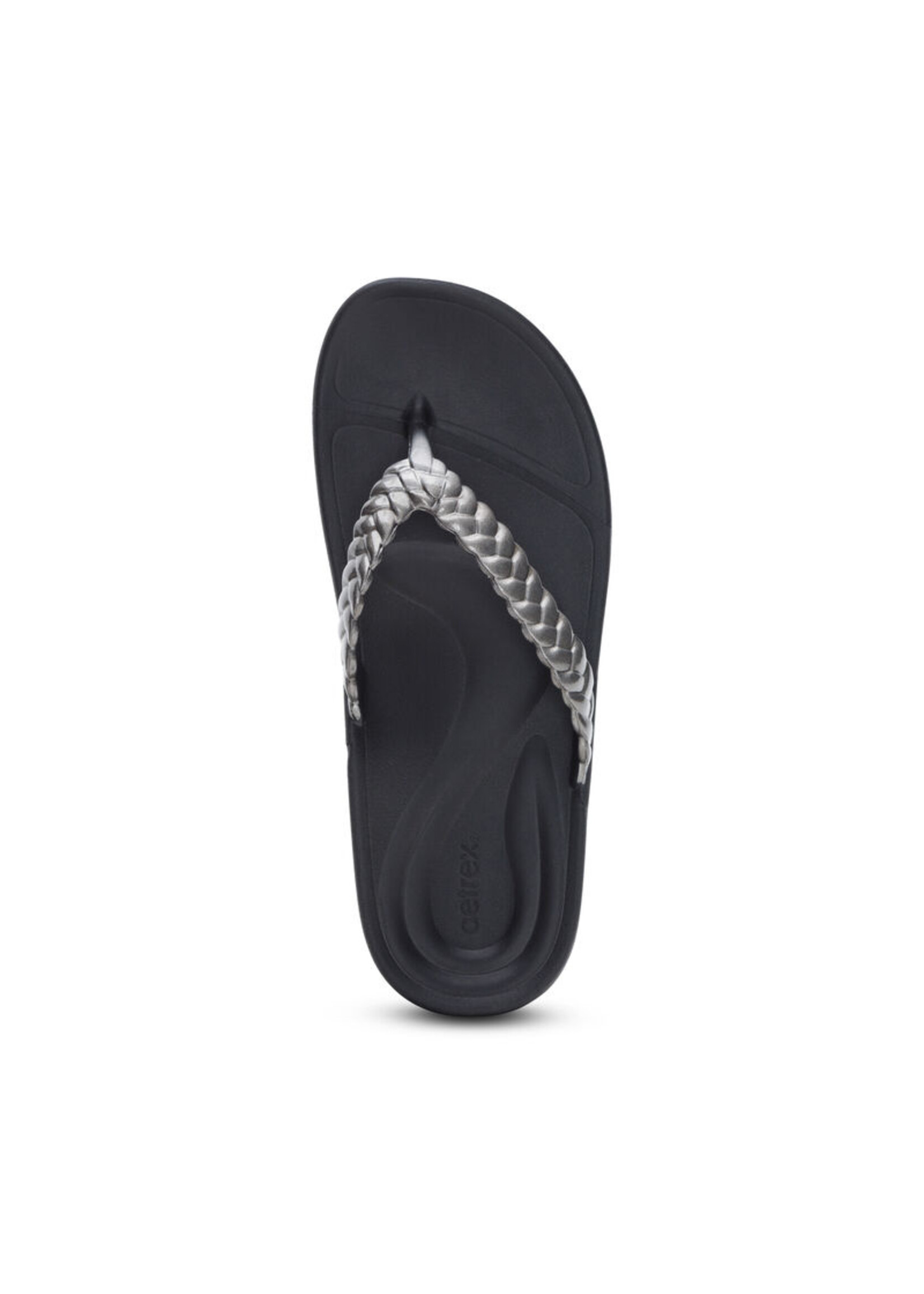 Aetrex Vicky Braided Thong