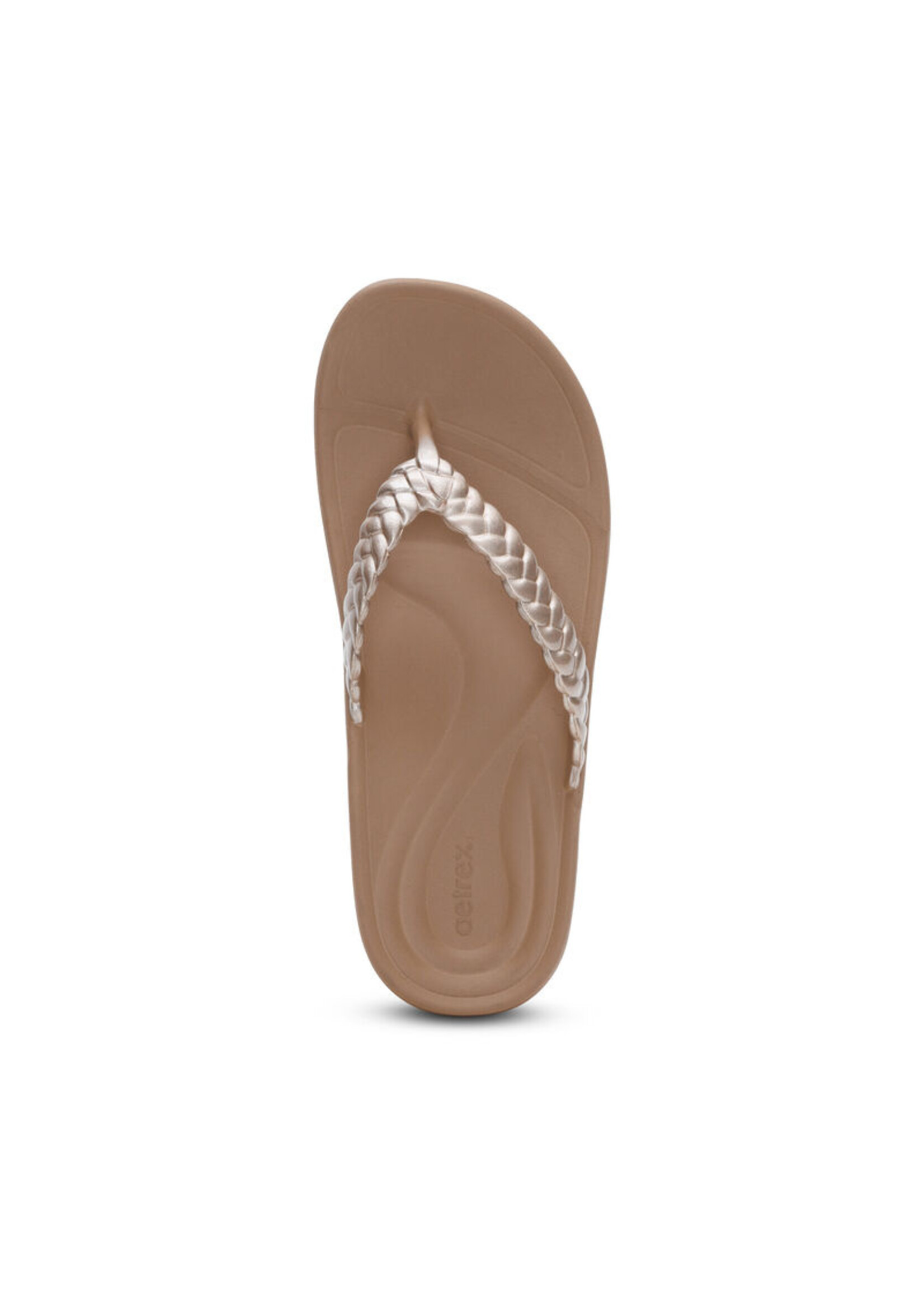 Aetrex Vicky Braided Thong