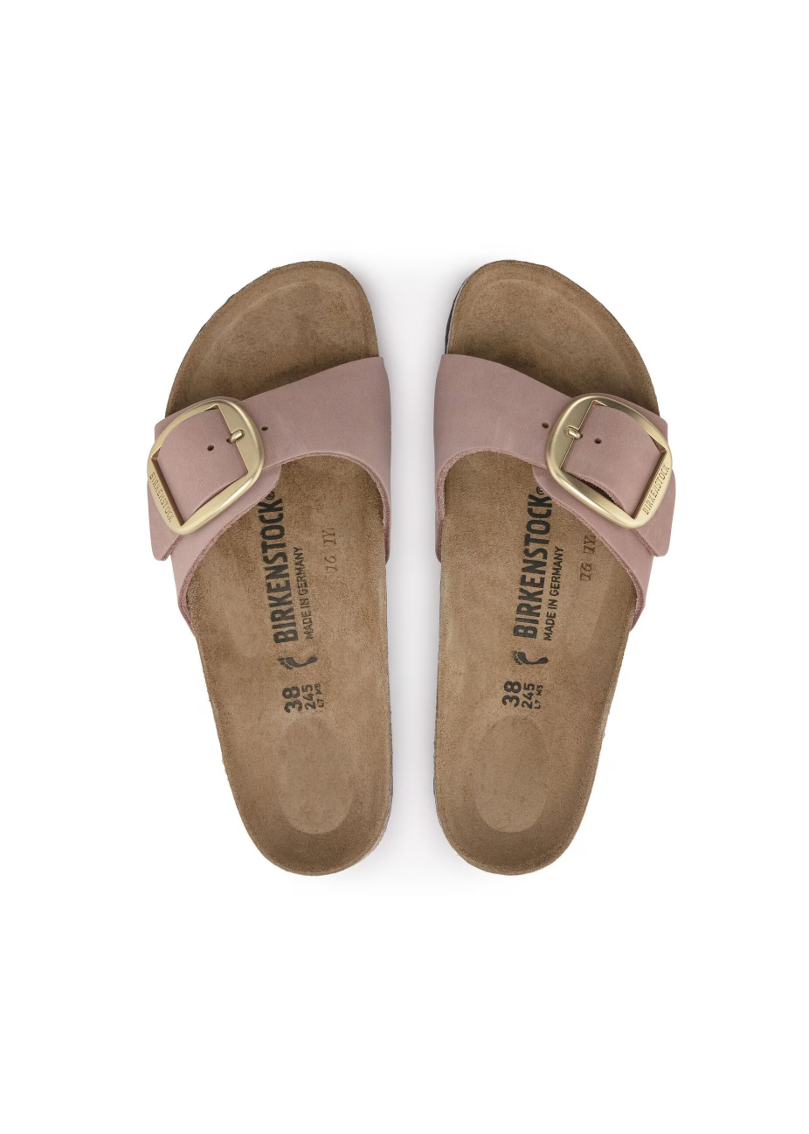 Birkenstock Madrid Big Buckle Nubuck