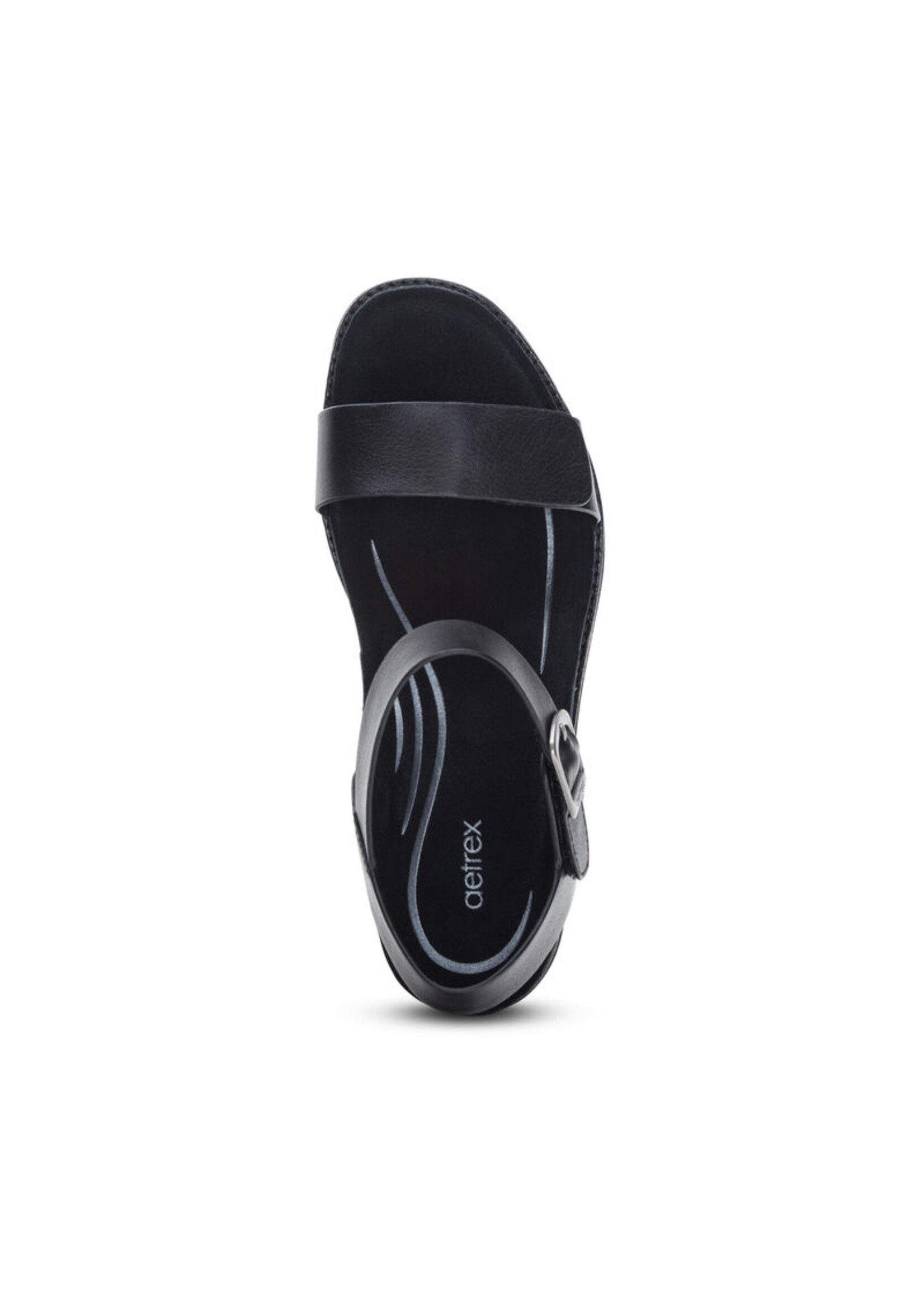 Aetrex Mae Strap Heel