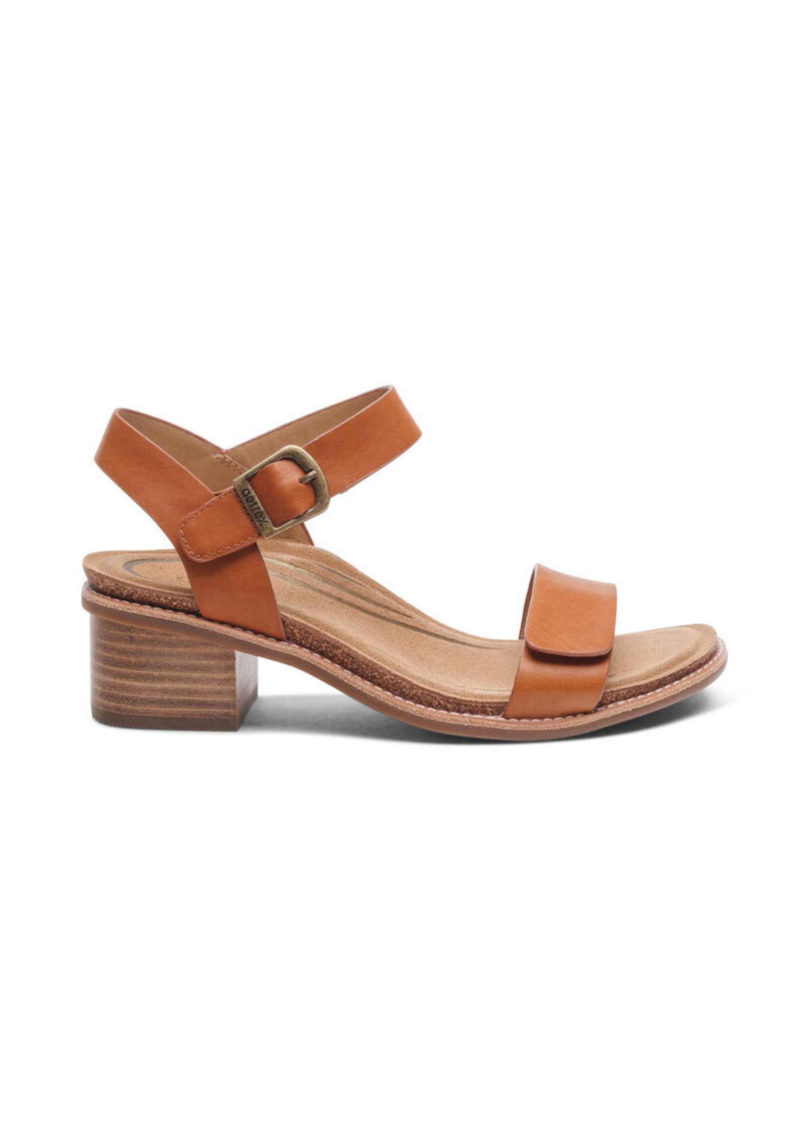 Aetrex Mae Strap Heel