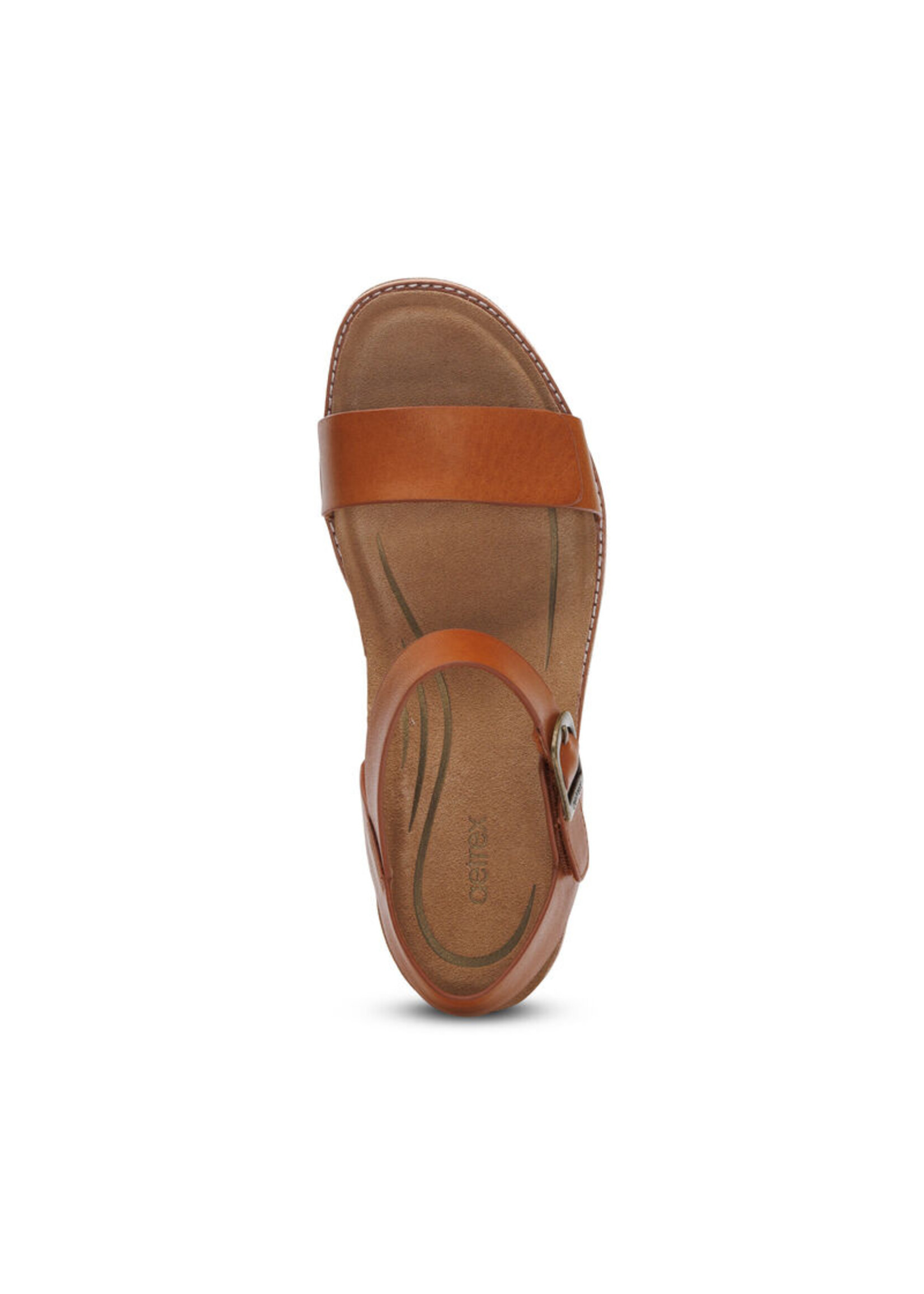 Aetrex Mae Strap Heel