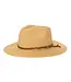 San Diego Hat Paperbraid Fedora With Faux Suede Looped Band