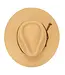 San Diego Hat Paperbraid Fedora With Faux Suede Looped Band