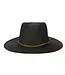 San Diego Hat Paperbraid Fedora With Faux Suede Looped Band